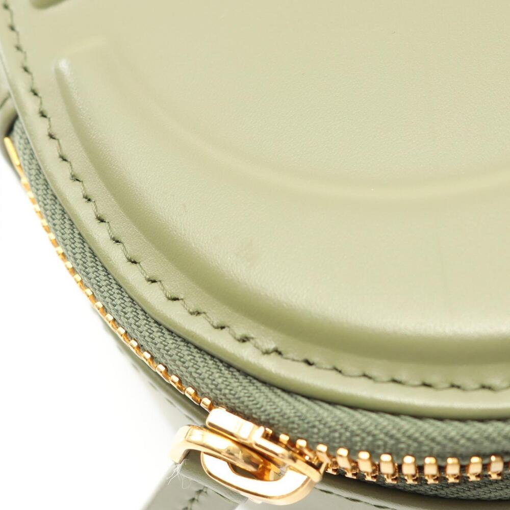 Dior Oval Camera Bag Shoulder Leather Khaki Green - Picture 5 of 5